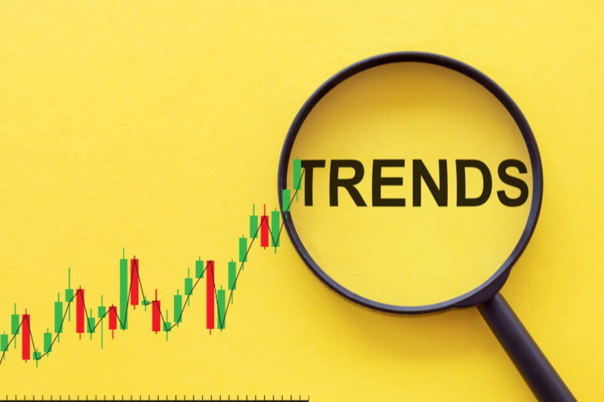 Identifying the trend is an important step in Forex chart analysis