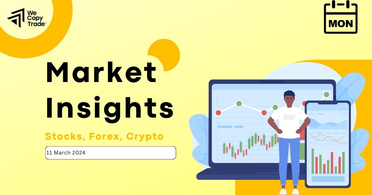 Monday Market Insights: Stock, Forex, Crypto Trending on 11 March