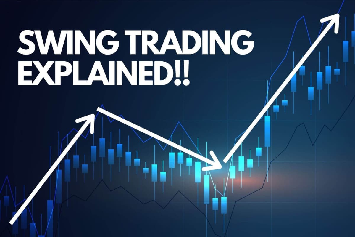 With swing trading, you may hold on to investments for a few days